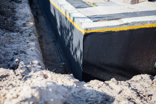 Professional Waterproofing technician working in Mayer, MN